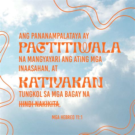 pananampalataya sa diyos poster making|Mga Hebreo 11.